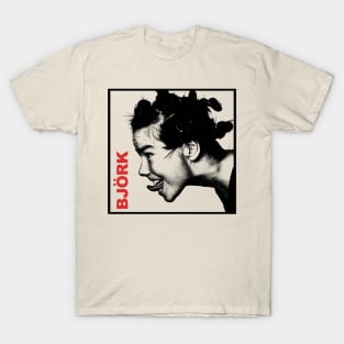 bjork text T-Shirt